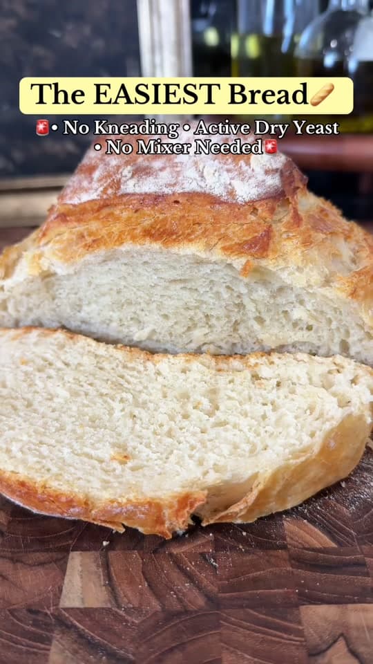 The EASIEST Bread