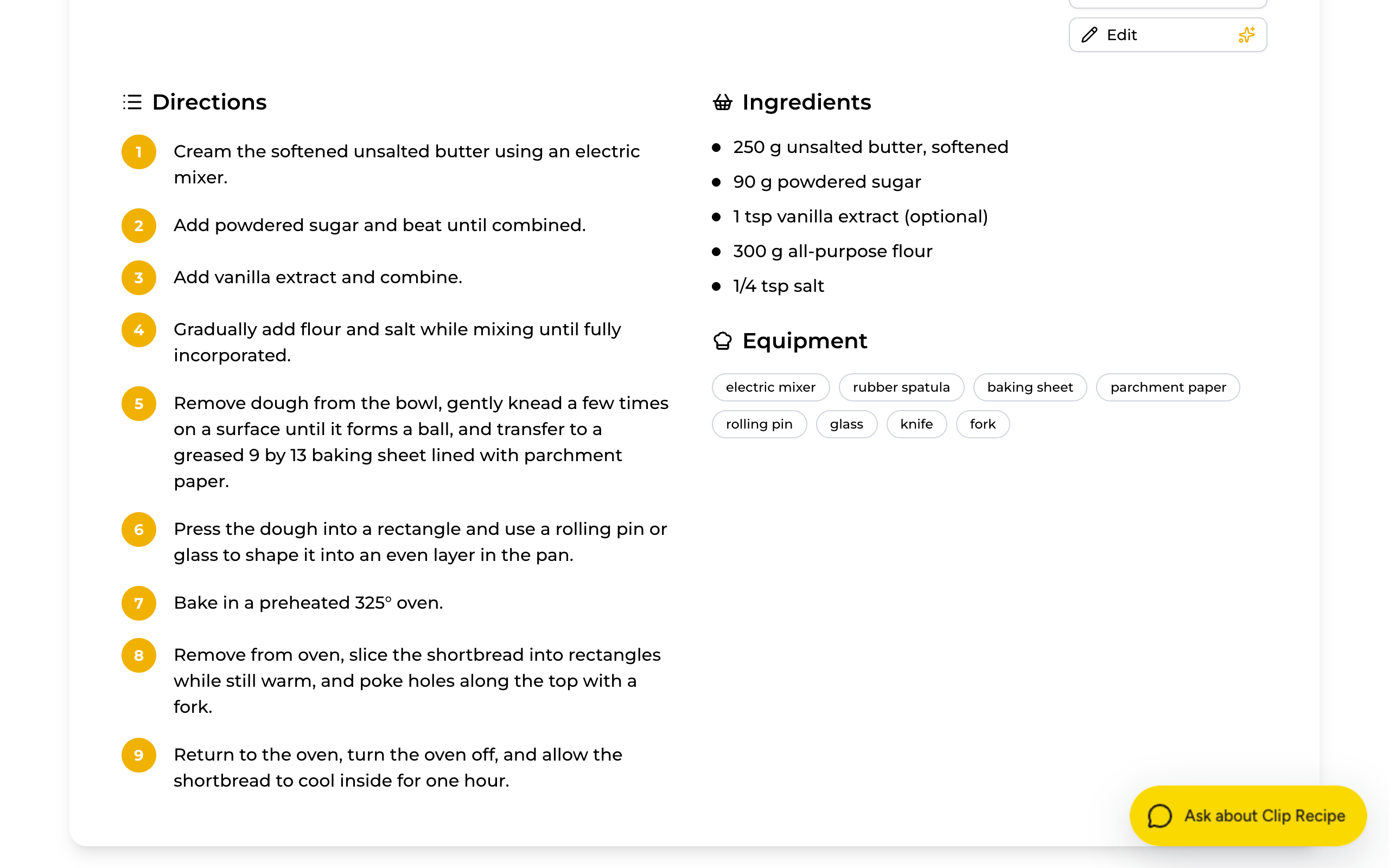 Full step-by-step directions and ingredient quantities extracted from the video