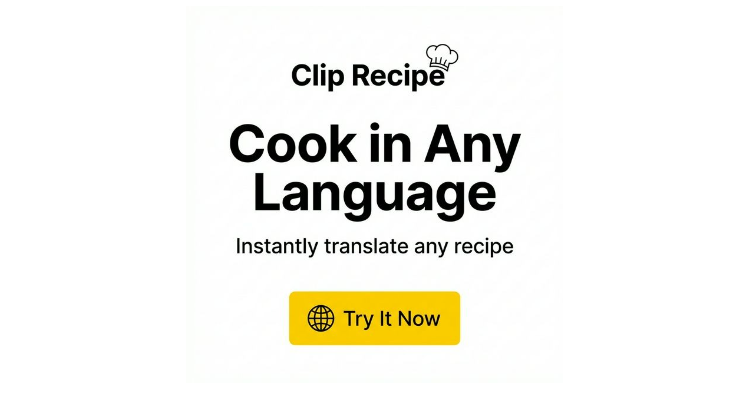 Recipe Translations Are Here