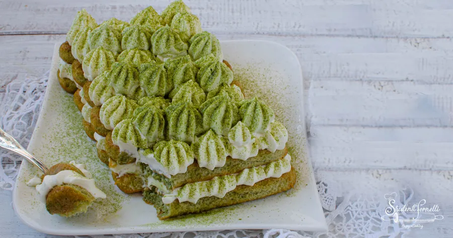 TIRAMISU AL TÉ MATCHA