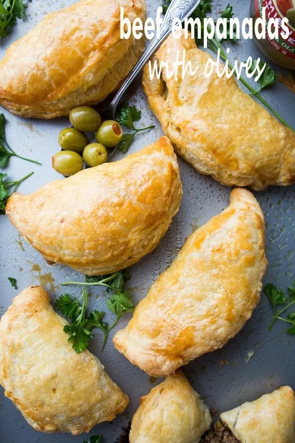 Beef Empanadas with Olives